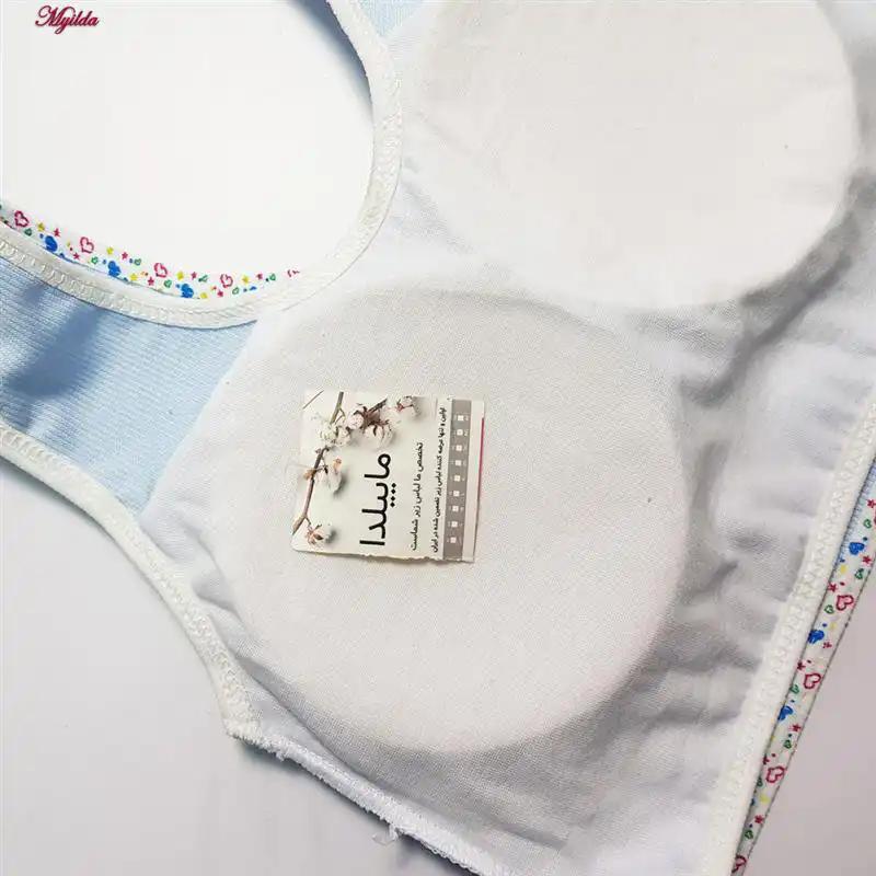 نیم تنه دخترانه ماییلدا مدل پددار کد 5552