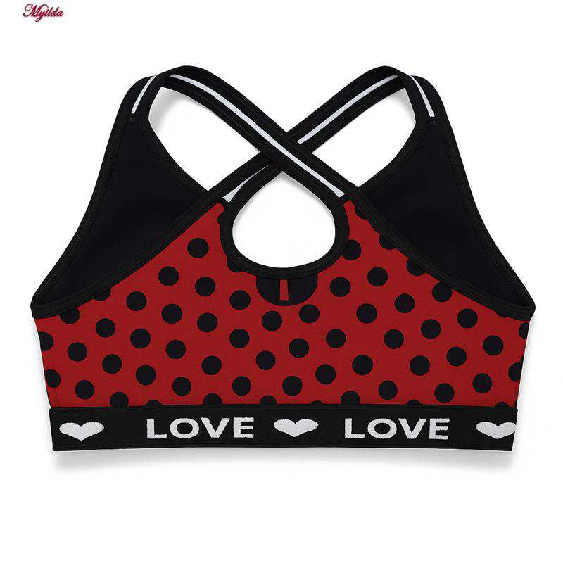 نیمتنه ورزشی زنانه ماییلدا مدل بند ضربدری کد 5549