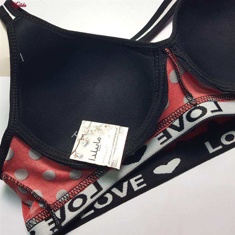 نیمتنه ورزشی زنانه ماییلدا مدل بند ضربدری کد 5549