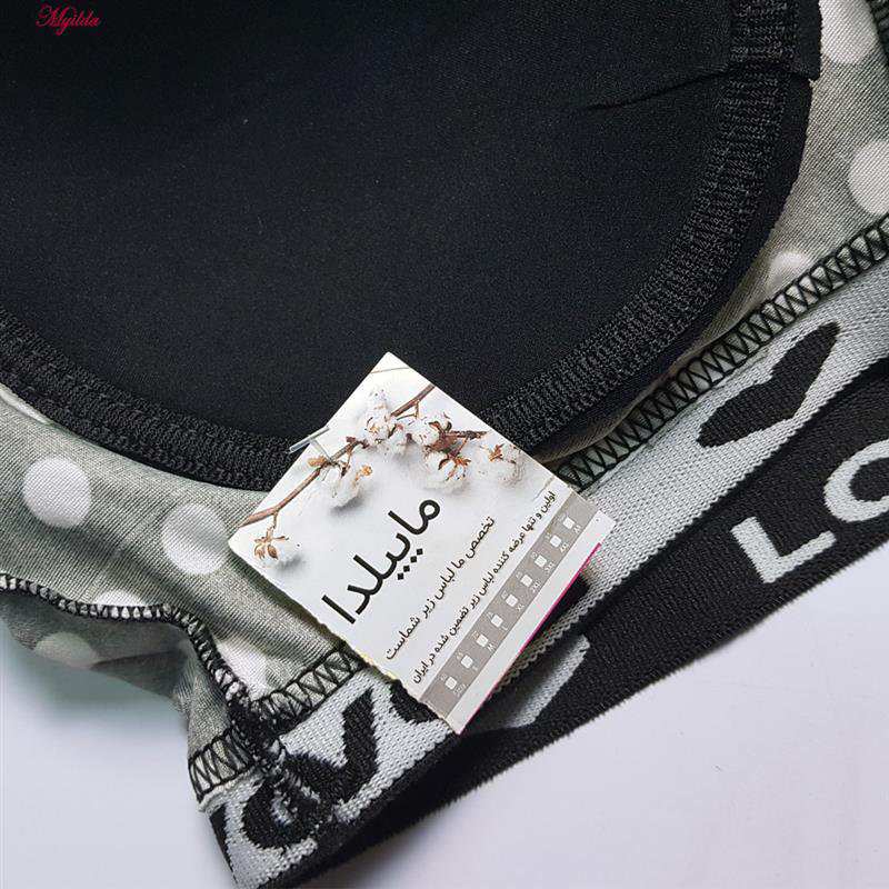 نیمتنه ورزشی زنانه ماییلدا مدل بند ضربدری کد 5549