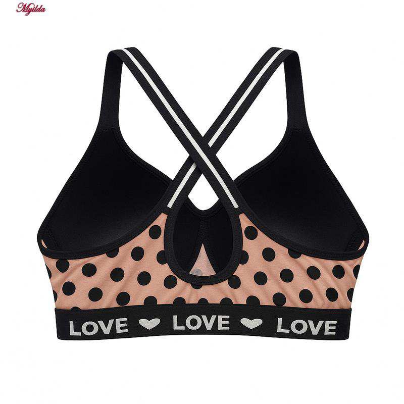 نیمتنه ورزشی زنانه ماییلدا مدل بند ضربدری کد 5549