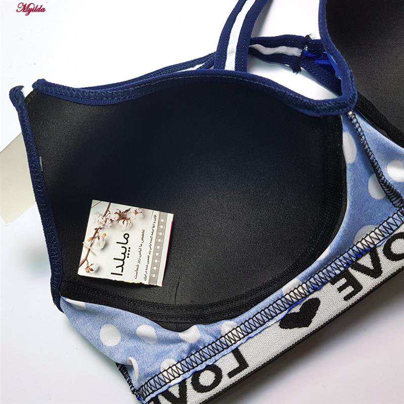 نیمتنه ورزشی زنانه ماییلدا مدل بند ضربدری کد 5549