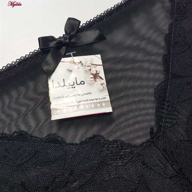 شورت زنانه ماییلدا مدل گیپور گل گلی کد 5544-7033