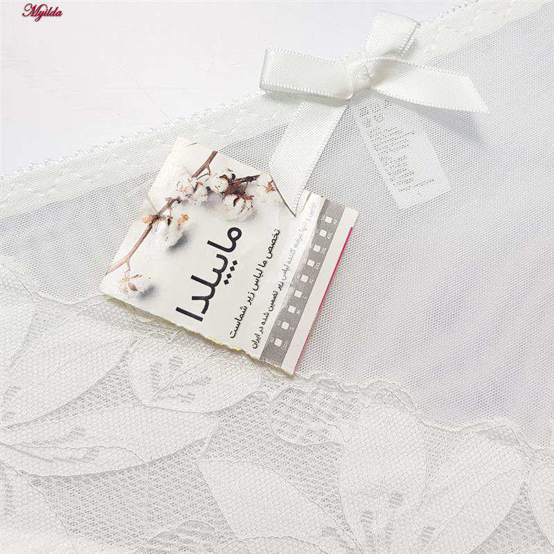 شورت زنانه ماییلدا مدل گیپور گل گلی کد 5544-7033