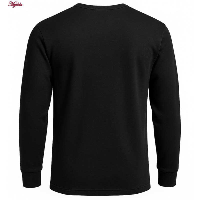 ست تیشرت آستین بلند و شلوار راحتی مردانه ماییلدا مدل تو کرکی کد 5497