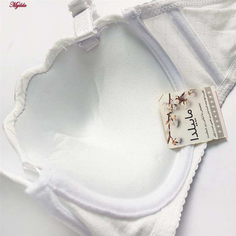 سوتین فنردار زنانه ماییلدا طرح پولک ماهی کد 5494