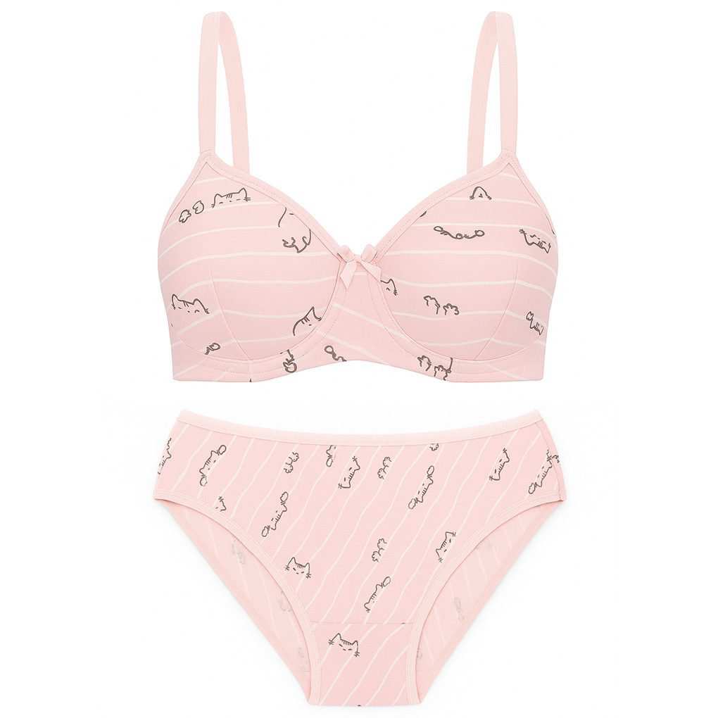 ست شورت و سوتین زنانه شارمین مدل فنردار کد 5467-2065 ماییلدا