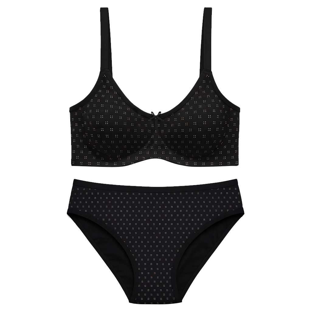 ست شورت و سوتین زنانه شارمین مدل فنردار کد 5466-2065 ماییلدا