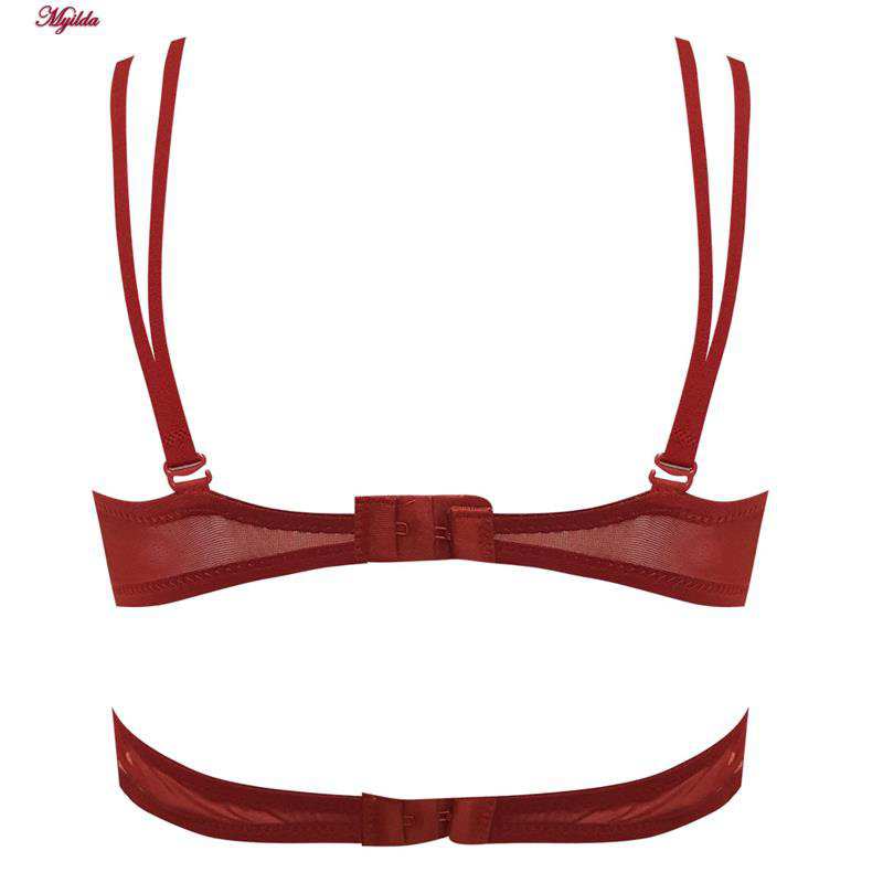 ست شورت و سوتین زنانه ماییلدا مدل لانگ لاین پوش آپ فنردار کد 5479-106