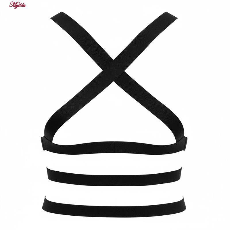 کراپ تاپ زنانه ماییلدا مدل گل گلی گیپوری کد 5474-1837