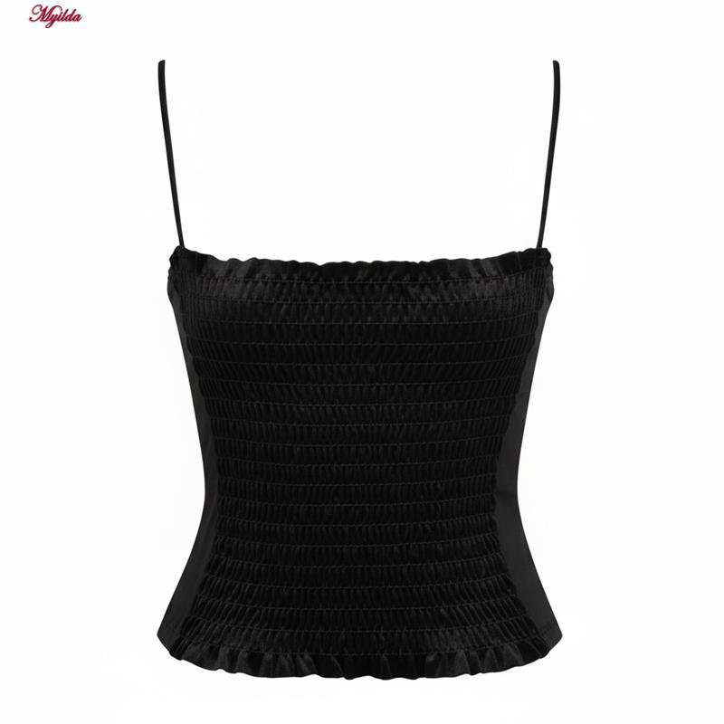 تاپ زنانه ماییلدا مدل مخمل کد 5471-861