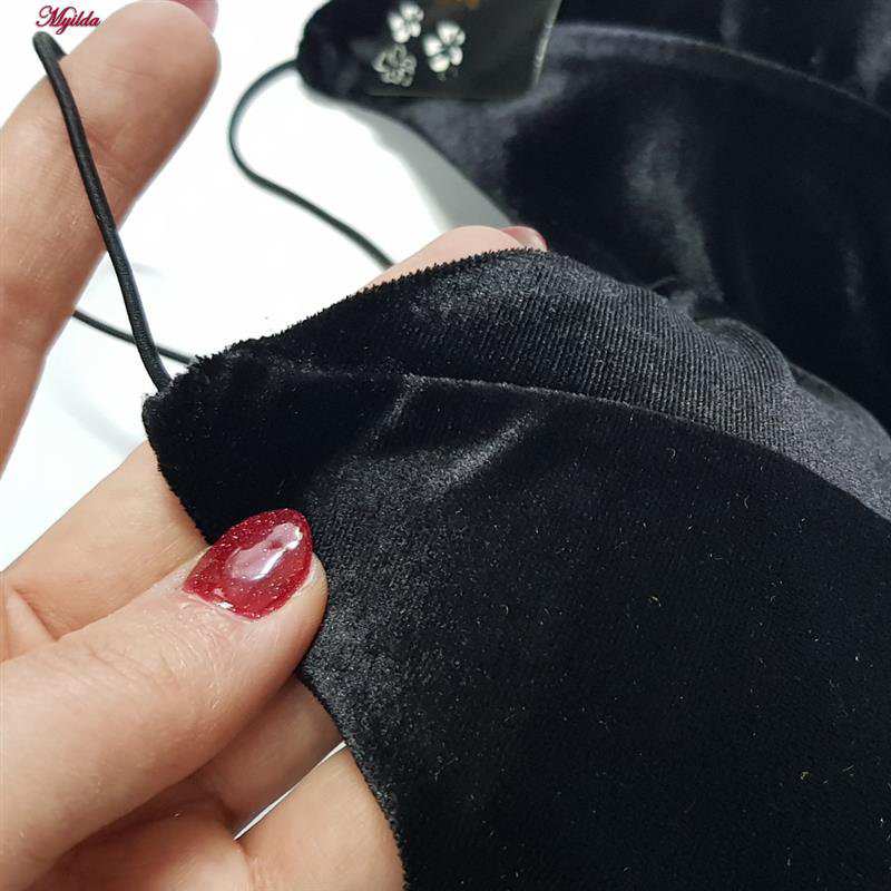 تاپ زنانه ماییلدا مدل مخمل کد 5471-861