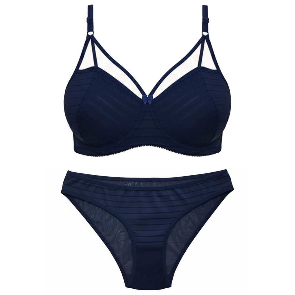 ست شورت و سوتین زنانه شارمین مدل فنردار هارنس دار کد 5464-3130 ماییلدا