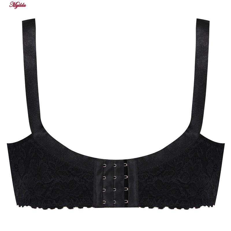 سوتین زنانه پانیذ مدل بدون فنر کد 66369 رنگ مشکی ماییلدا