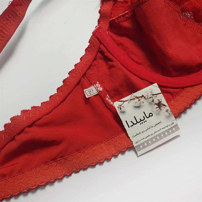 سوتین فنردار زنانه ماییلدا مدل هارنس دار قلب قلبی کد 5551