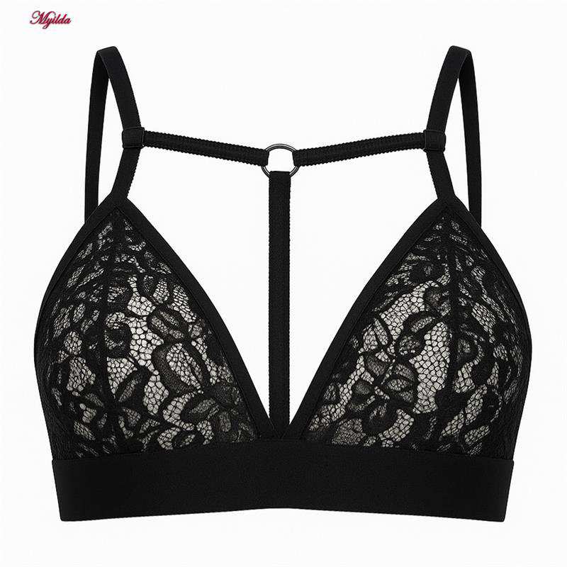 ست شورت و سوتین زنانه رونیا مدل هارنس دار بدون فنر کد 5515-716 ماییلدا