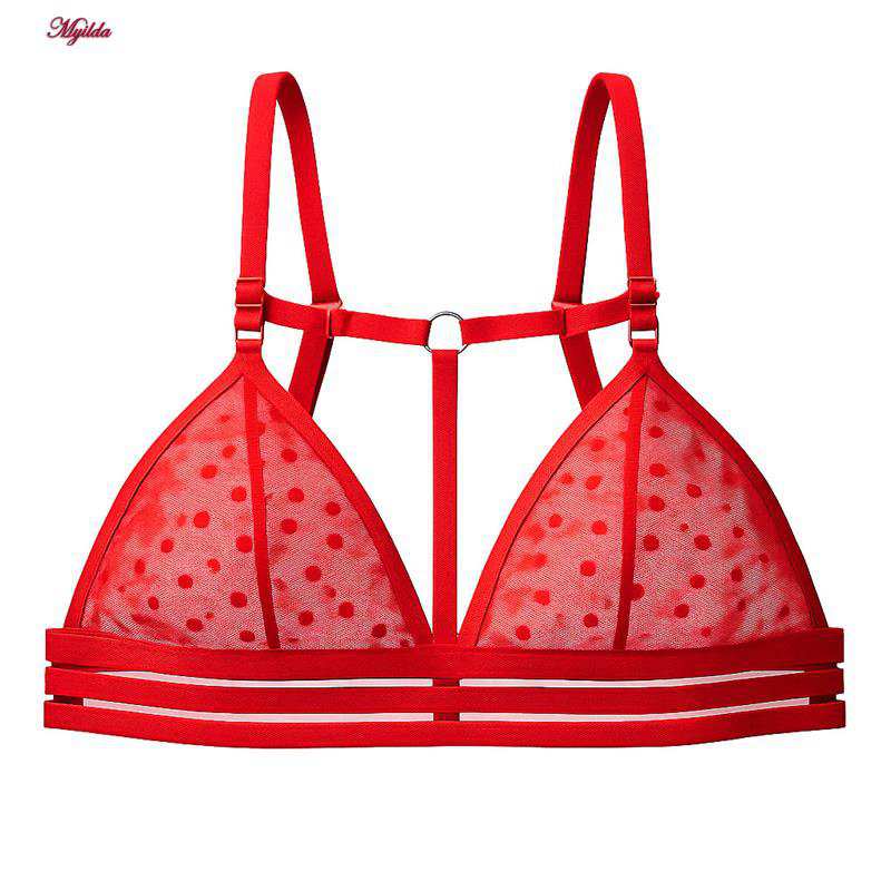 ست شورت و سوتین زنانه رونیا مدل هارنس دار بدون فنر کد 5513-409 ماییلدا