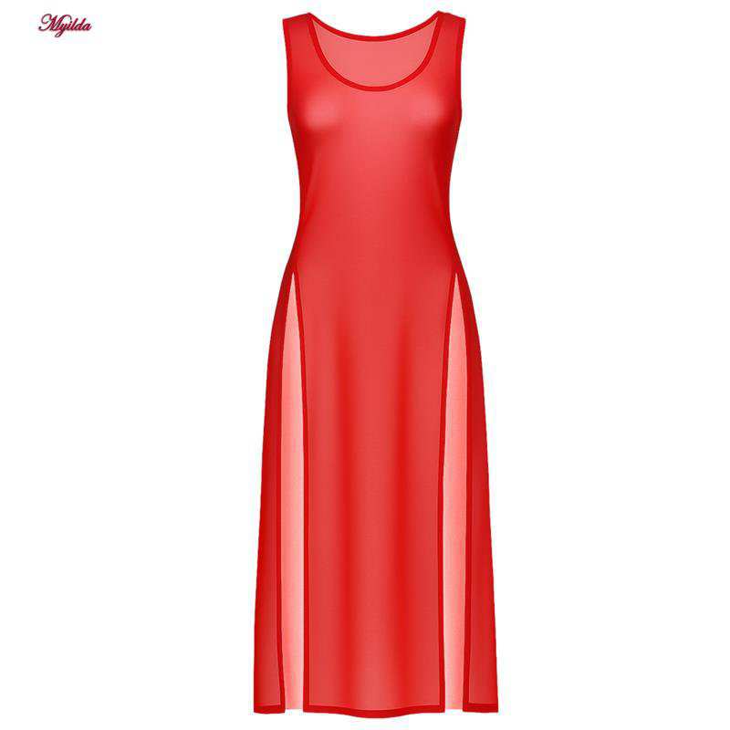 لباس خواب زنانه ماییلدا مدل توری کد 5529-LS53