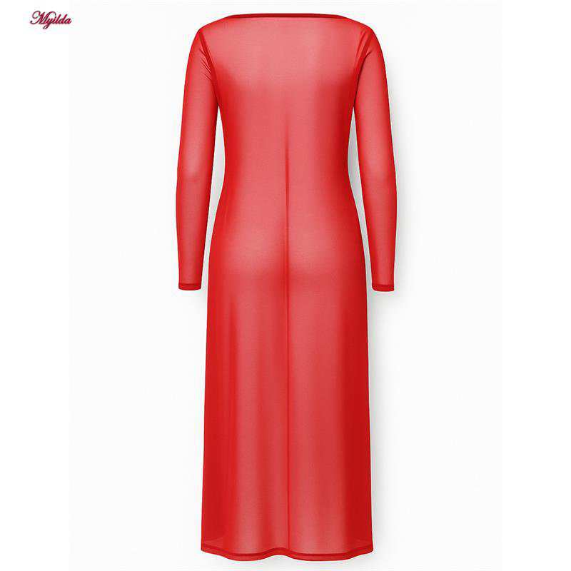 لباس خواب زنانه ماییلدا مدل توری کد 5524-52