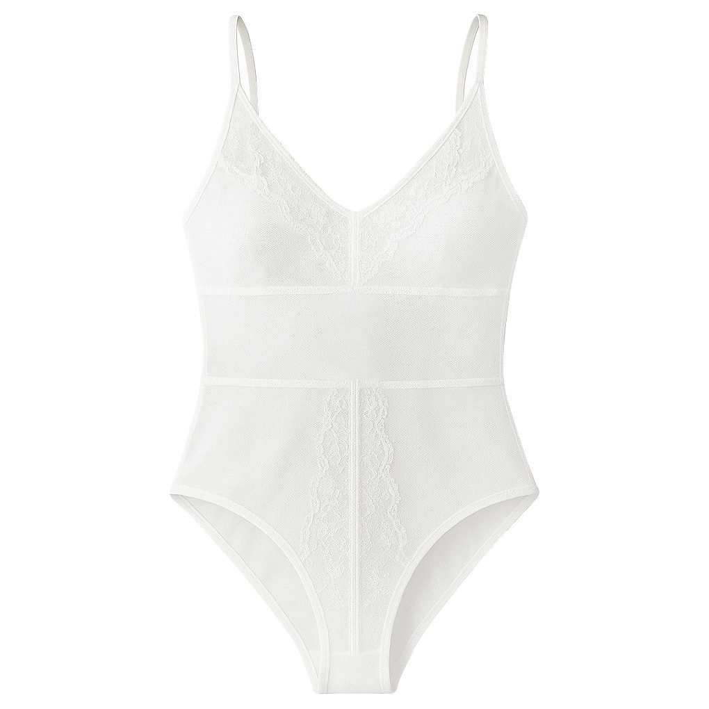 بادی بدون آستین زنانه مدل توری کد 5514-5045 ماییلدا