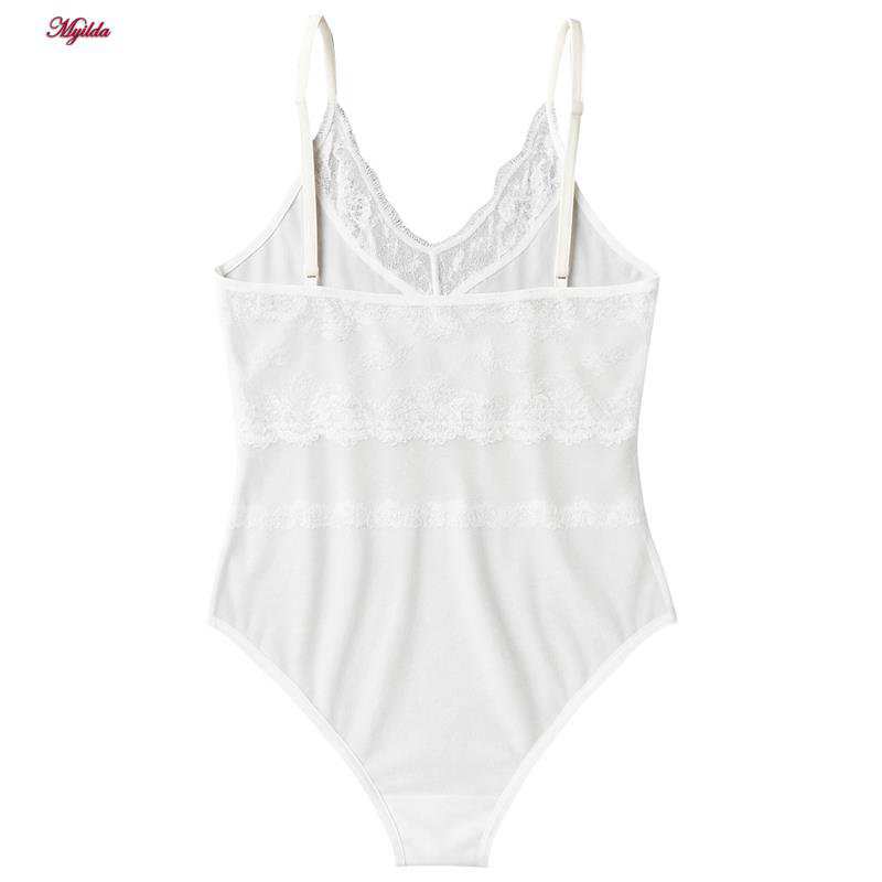 بادی بدون آستین زنانه مدل توری کد 5514-5045 ماییلدا