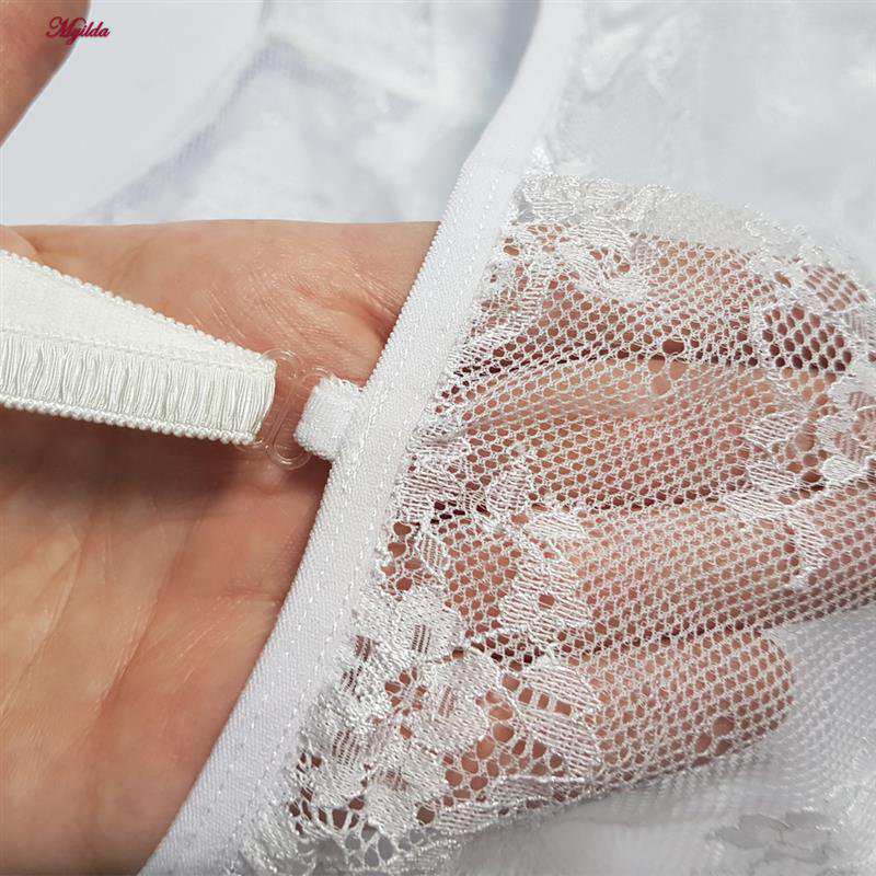 بادی بدون آستین زنانه مدل توری کد 5514-5045 ماییلدا