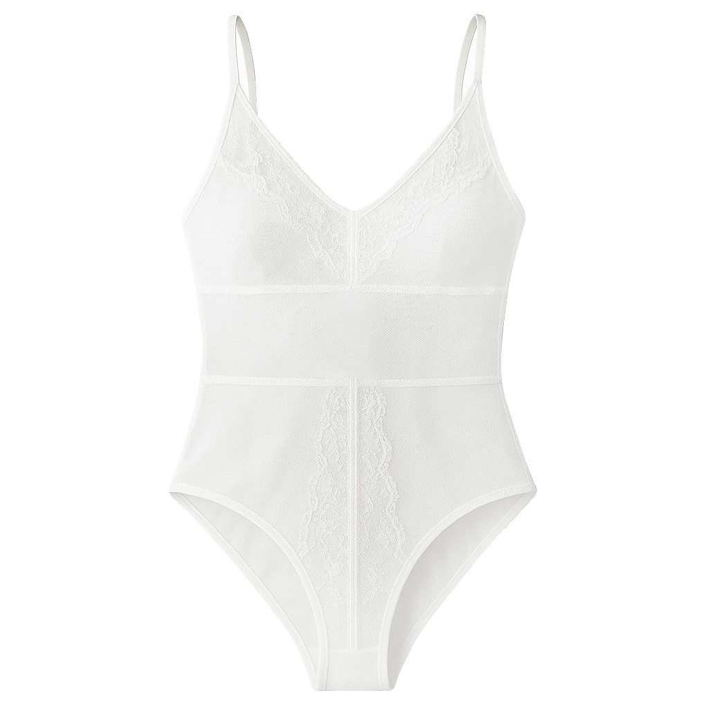 بادی بدون آستین زنانه مدل توری کد 5514-5045 ماییلدا