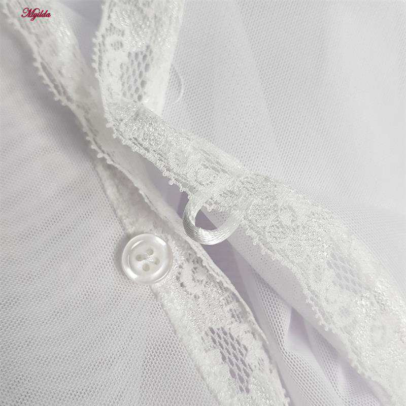 لباس خواب زنانه سیسنت مدل توری کد 5526-5017 ماییلدا