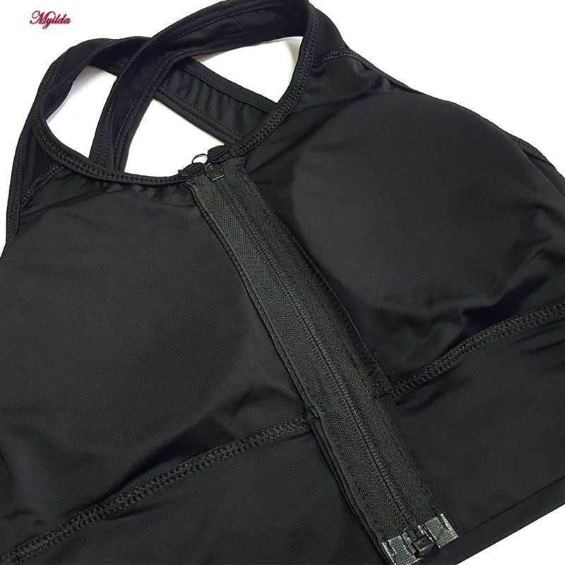 نیمتنه ورزشی زنانه مدل زیپ دار کد 5715-604 ماییلدا