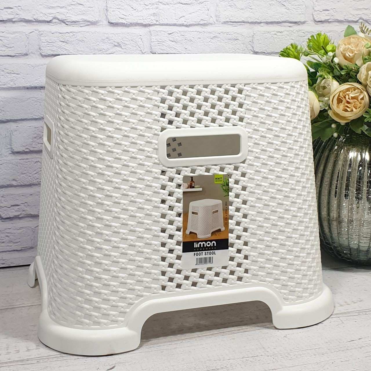 صندلی حمام لیمون طرح بافت کد 214835 ایرسامارکت