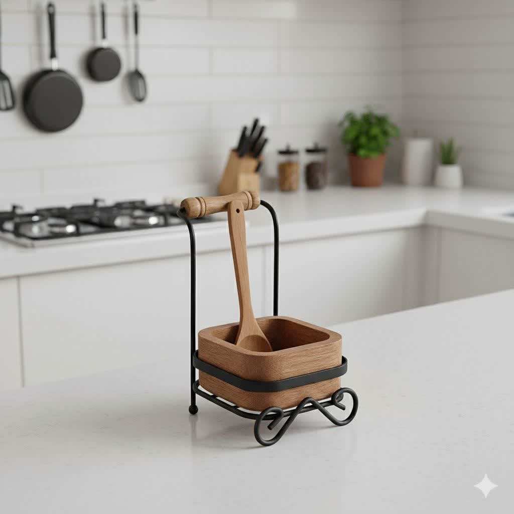 استند ابزار آشپزی لیمیتاک مدل کنار گازی مربع ایرسامارکت