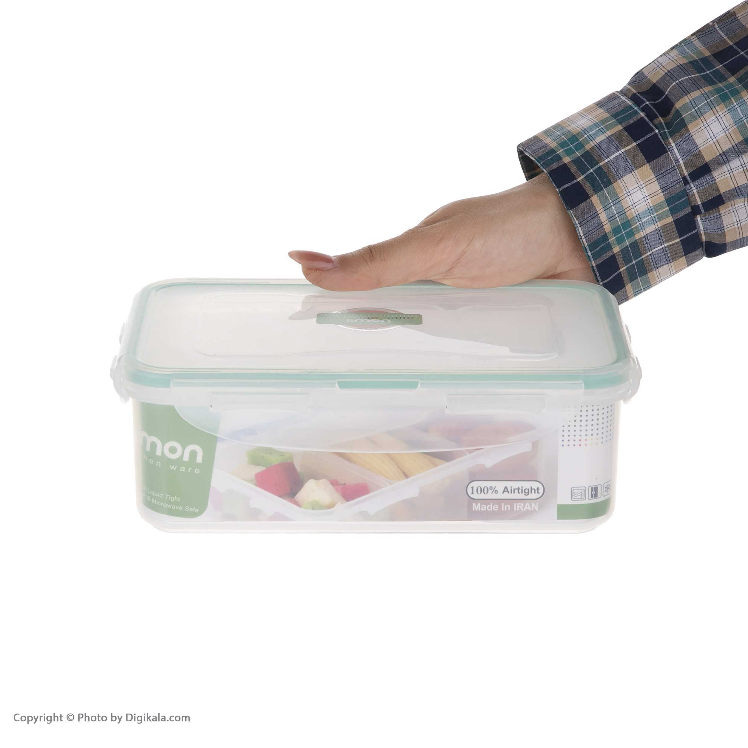 ظرف نگهدارنده لیمون مدل سه خانه کد 774 ایرسامارکت