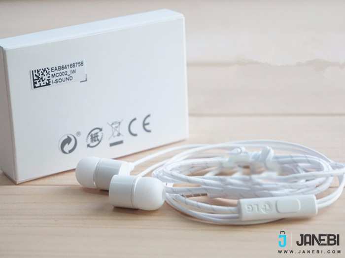 هندزفری اصلی ال جی LG Original Earphone For LG G5