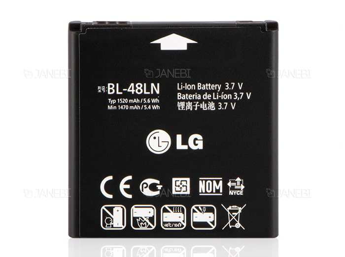 باتری اصلی LG Optimus 3D Max P720 Battery BL 48LN - تصویر 2