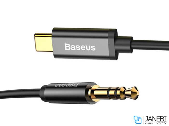 کابل صدا تایپ سی بیسوس Baseus Type-C to 3.5mm Audio Cable M01