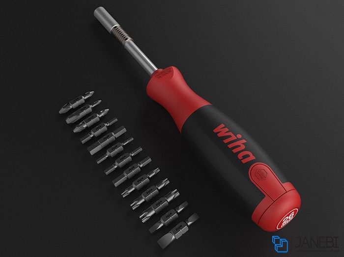 پیچ گوشتی 26 تایی شیائومی Xiaomi Wiha Kit 26 in 1 Screwdriver