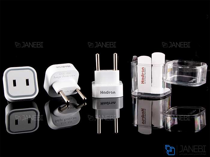 مبدل برق هادرون Hadron HTH-A08 Surge Protector And Adaptor