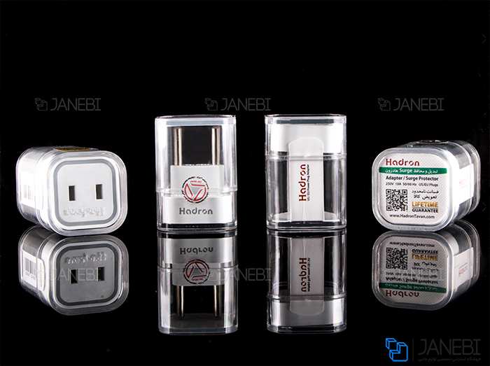 مبدل برق هادرون Hadron HTH-A08 Surge Protector And Adaptor