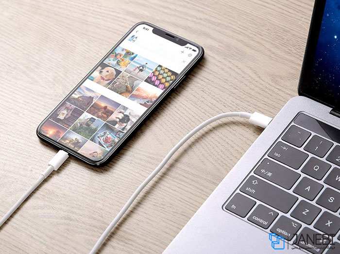 کابل تایپ سی به لایتنینگ آیفون اصلی اپل Apple USB-C To Lightning Cable 1M