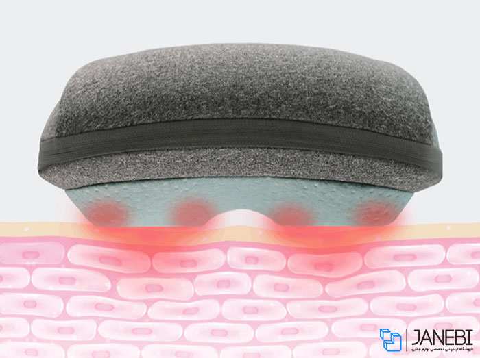 پد ماساژ حرارتی وایرلس شیائومی Xiaomi Lefan Wireless Thermal Massage Pillow LF-YK006