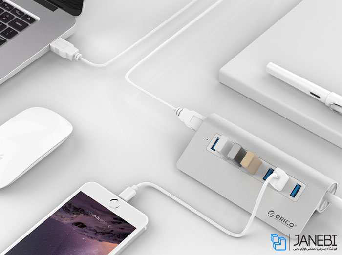 هاب یو اس بی 7 پورت اوریکو Orico 7 Port USB3.0 HUB M3H7