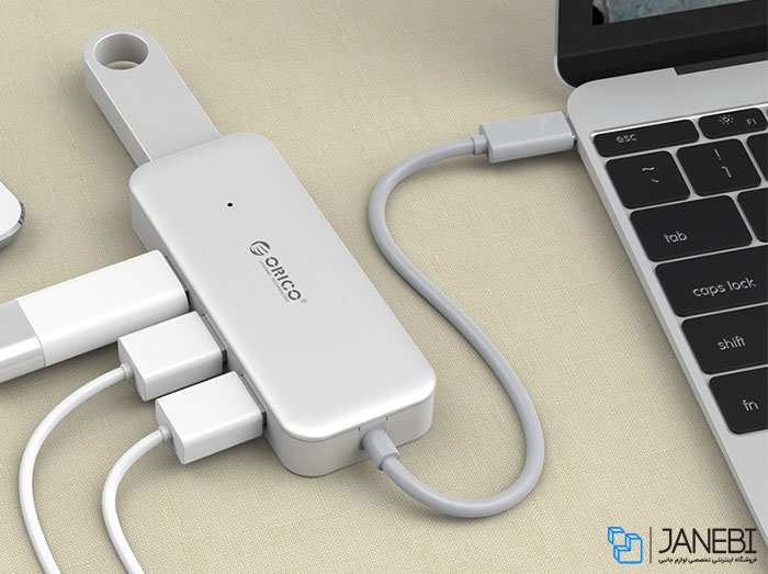 هاب تایپ سی 4 پورت اوریکو Orico Type-C to USB3.0-A 4 HUB TC4U-U3