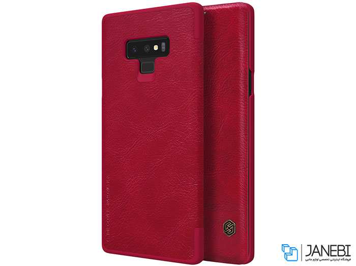 کیف چرمی نیلکین سامسونگ Nillkin Qin Leather Case Samsung Galaxy Note 9