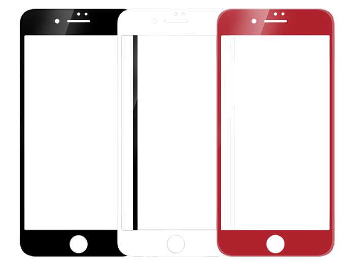 محافظ صفحه نمایش شیشه ای تمام چسب آیفون Full Glass TT Screen Protector Apple iphone 8 Plus/7 Plus