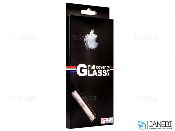 محافظ صفحه نمایش شیشه ای تمام چسب آیفون Full Glass TT Screen Protector Apple iphone 8 Plus/7 Plus