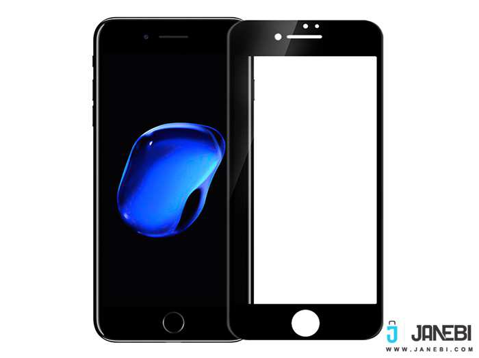 محافظ صفحه نمایش شیشه ای تمام چسب آیفون Full Glass TT Screen Protector Apple iphone 8 Plus/7 Plus