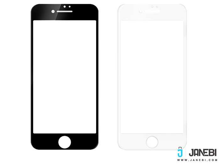 محافظ صفحه نمایش شیشه ای تمام چسب آیفون Full Glass TT Screen Protector Apple iphone 8 Plus/7 Plus
