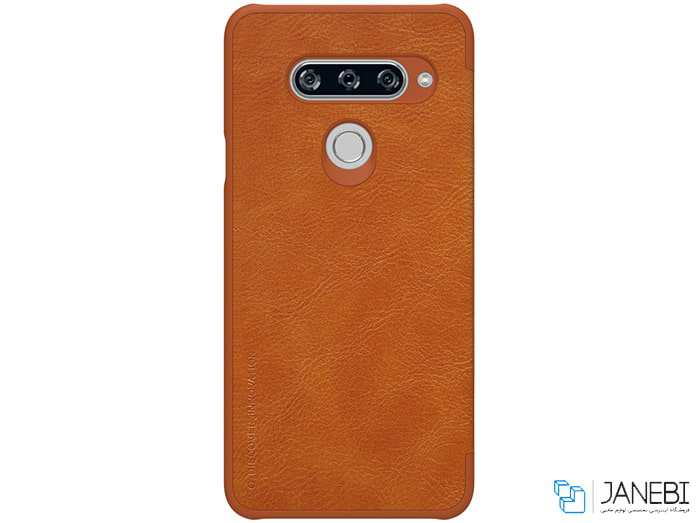 کیف چرمی نیلکین ال جی Nillkin Qin Leather Case LG V40 ThinQ