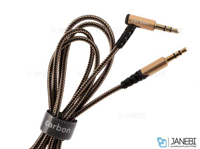 کابل انتقال صدا Carbon 3.5mm Audio Cable