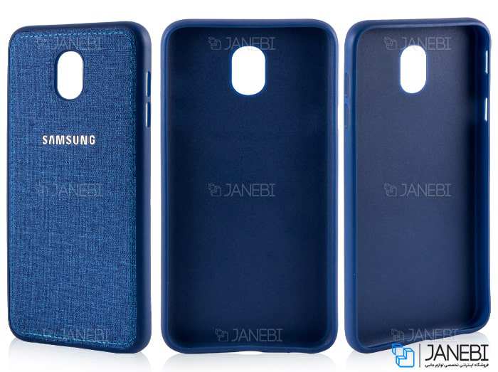 قاب محافظ طرح پارچه ای سامسونگ Protective Cover Samsung Galaxy J3 2018